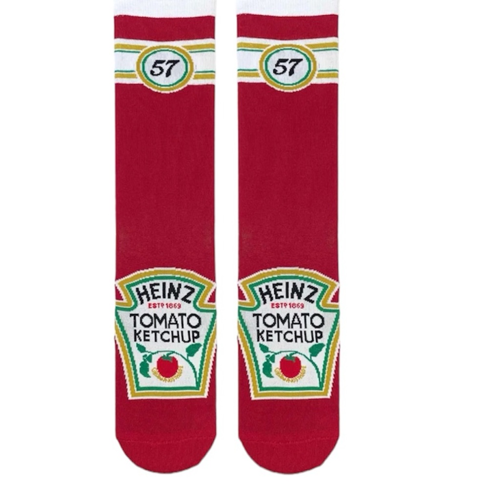 NWOT Roys Boys Heinz Ketchup socks